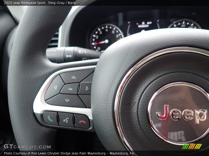 Sting-Gray / Black 2020 Jeep Renegade Sport