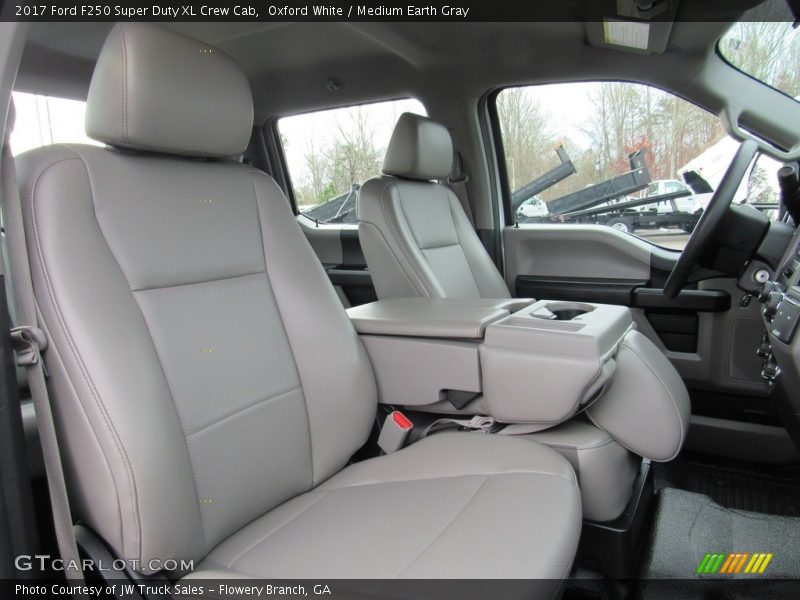 Front Seat of 2017 F250 Super Duty XL Crew Cab