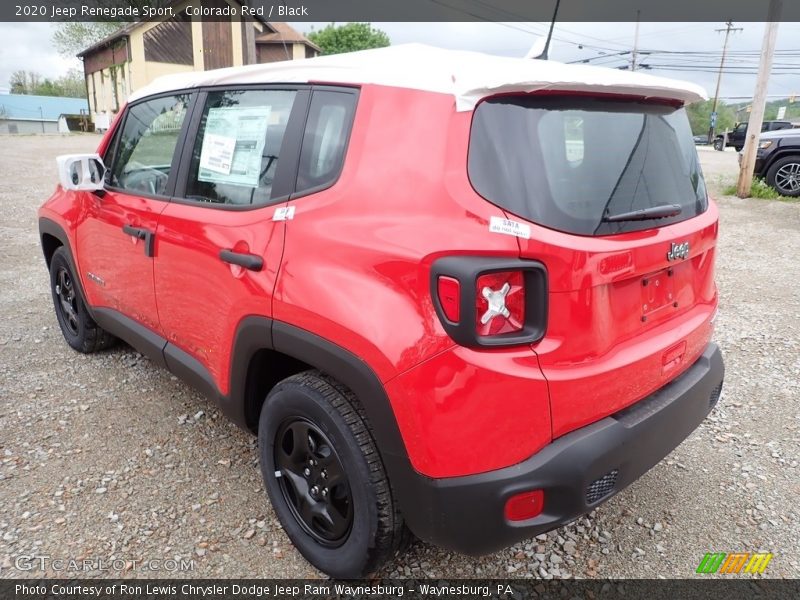 Colorado Red / Black 2020 Jeep Renegade Sport