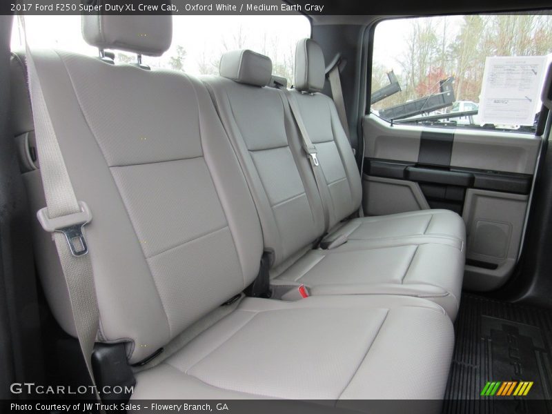 Rear Seat of 2017 F250 Super Duty XL Crew Cab