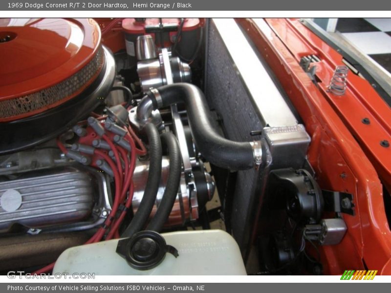 Hemi Orange / Black 1969 Dodge Coronet R/T 2 Door Hardtop