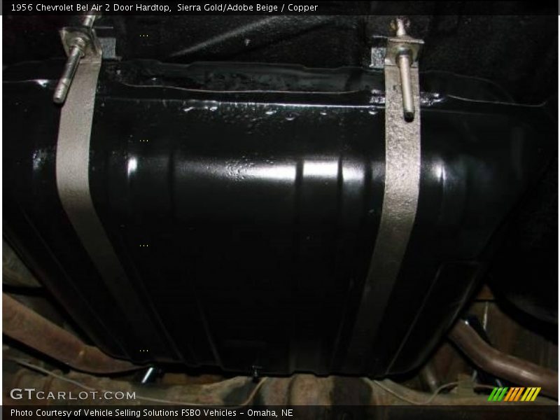 Sierra Gold/Adobe Beige / Copper 1956 Chevrolet Bel Air 2 Door Hardtop