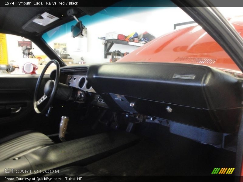 Rallye Red / Black 1974 Plymouth 'Cuda