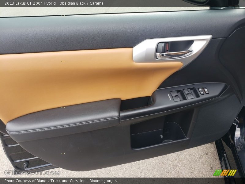Obsidian Black / Caramel 2013 Lexus CT 200h Hybrid