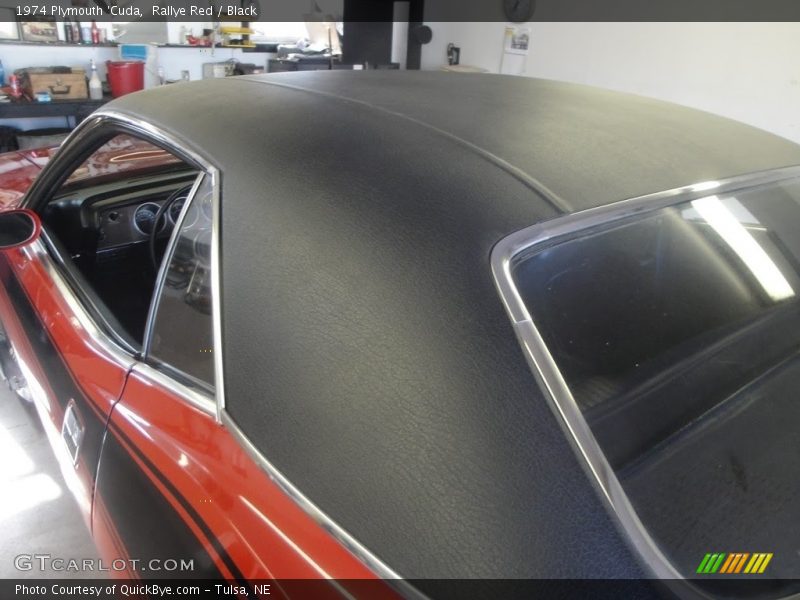 Rallye Red / Black 1974 Plymouth 'Cuda