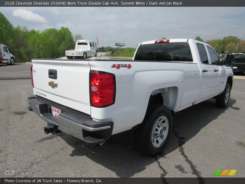 Summit White / Dark Ash/Jet Black 2018 Chevrolet Silverado 3500HD Work Truck Double Cab 4x4