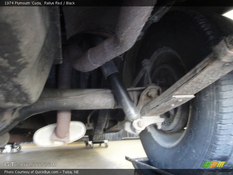 Rallye Red / Black 1974 Plymouth 'Cuda