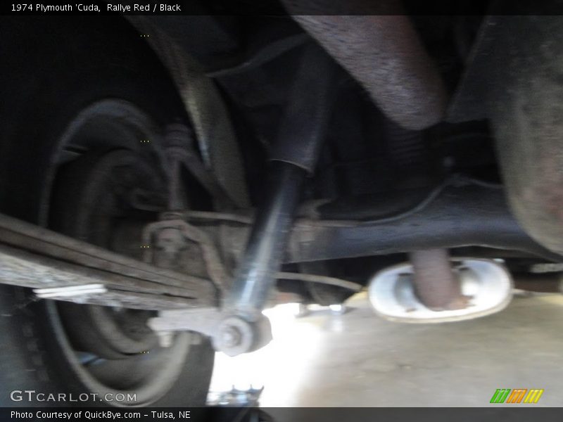 Rallye Red / Black 1974 Plymouth 'Cuda