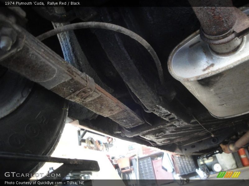 Rallye Red / Black 1974 Plymouth 'Cuda