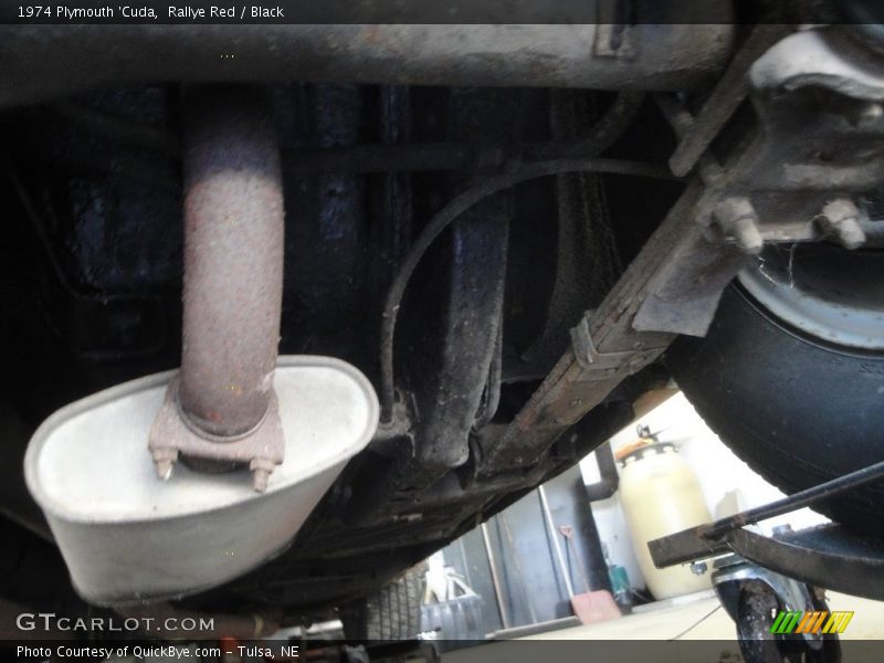 Rallye Red / Black 1974 Plymouth 'Cuda