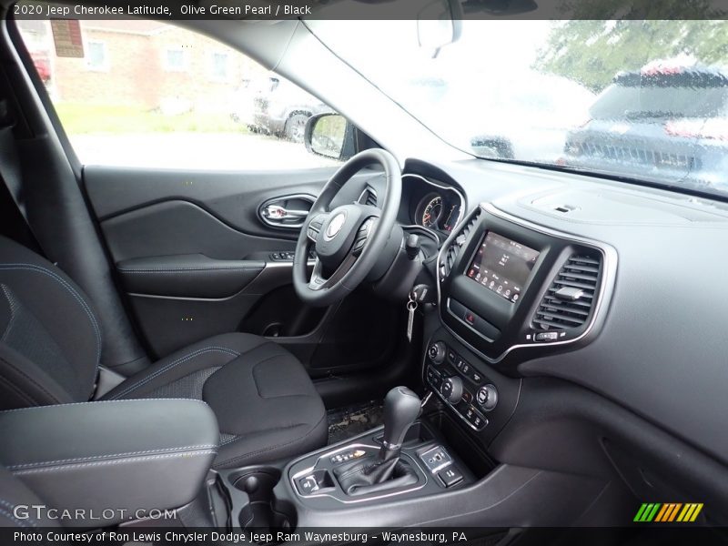 Front Seat of 2020 Cherokee Latitude