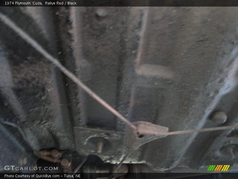 Rallye Red / Black 1974 Plymouth 'Cuda