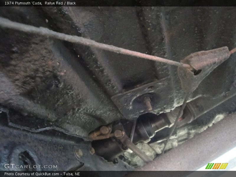 Rallye Red / Black 1974 Plymouth 'Cuda