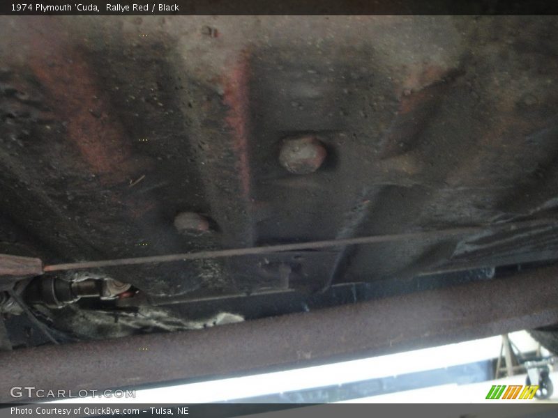 Rallye Red / Black 1974 Plymouth 'Cuda