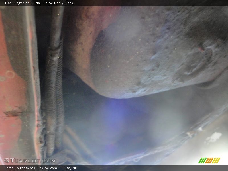 Rallye Red / Black 1974 Plymouth 'Cuda
