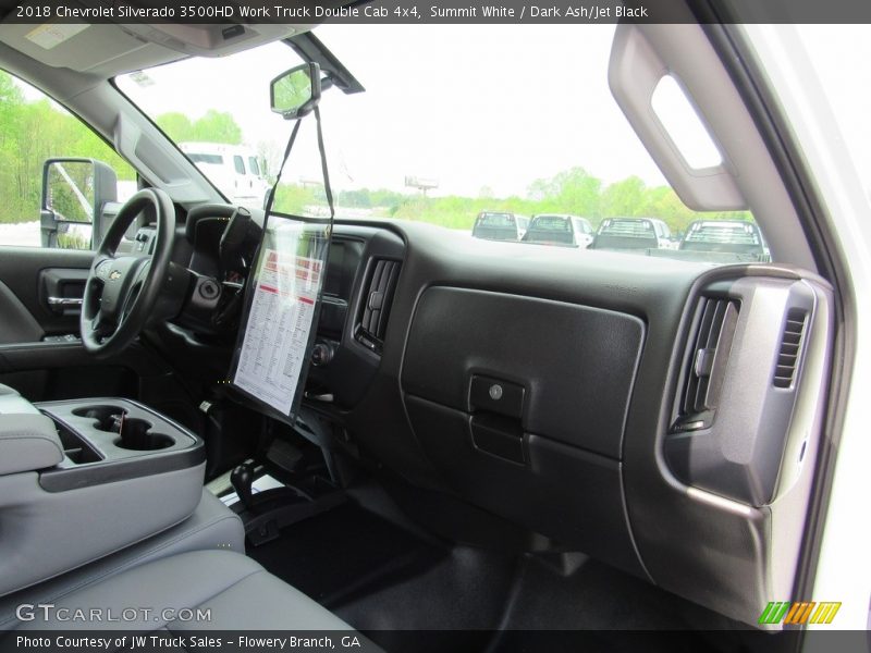 Summit White / Dark Ash/Jet Black 2018 Chevrolet Silverado 3500HD Work Truck Double Cab 4x4