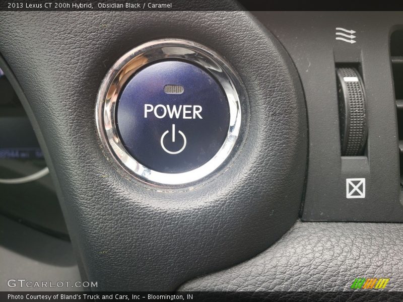 Obsidian Black / Caramel 2013 Lexus CT 200h Hybrid