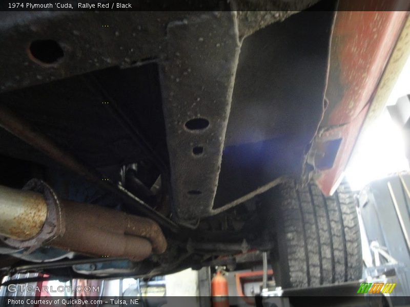 Rallye Red / Black 1974 Plymouth 'Cuda