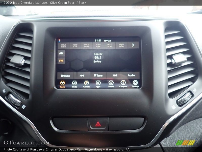 Controls of 2020 Cherokee Latitude
