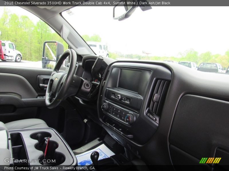 Dashboard of 2018 Silverado 3500HD Work Truck Double Cab 4x4