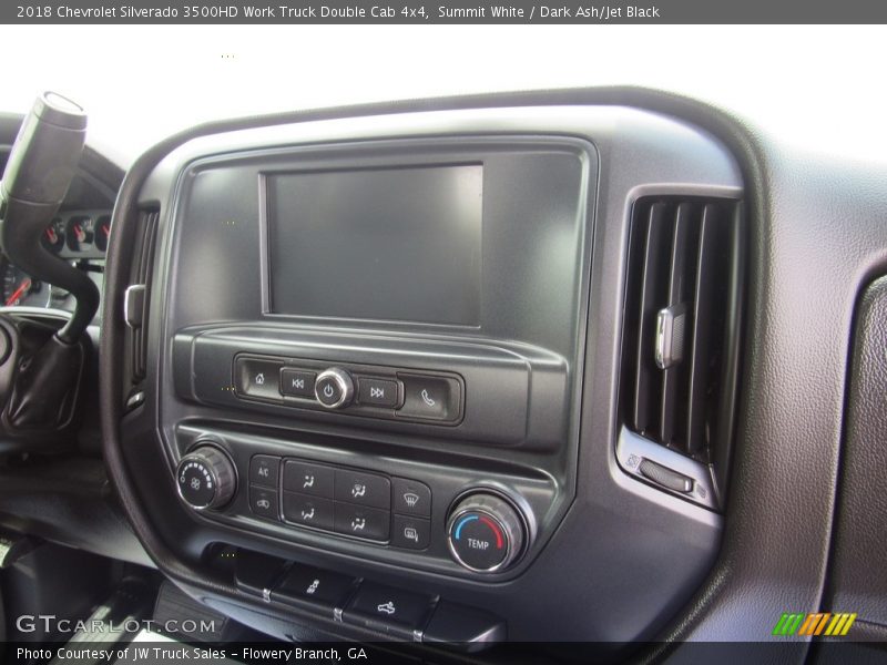 Controls of 2018 Silverado 3500HD Work Truck Double Cab 4x4