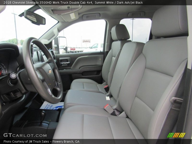 Front Seat of 2018 Silverado 3500HD Work Truck Double Cab 4x4
