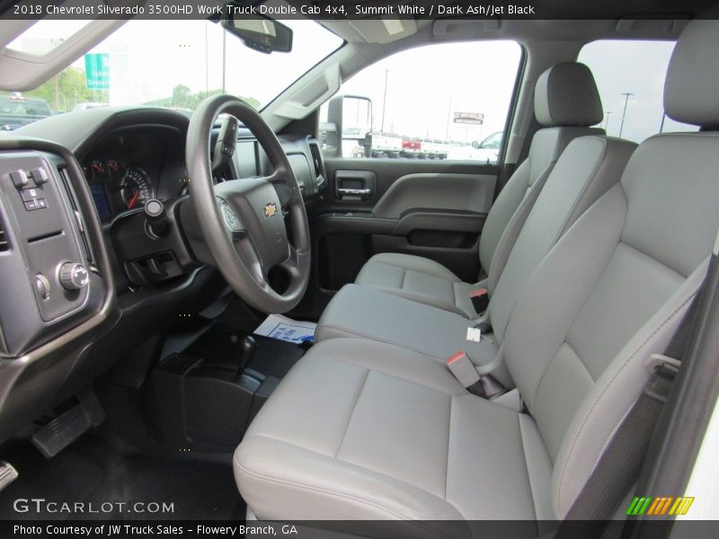 Front Seat of 2018 Silverado 3500HD Work Truck Double Cab 4x4