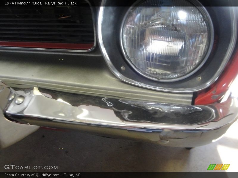 Rallye Red / Black 1974 Plymouth 'Cuda