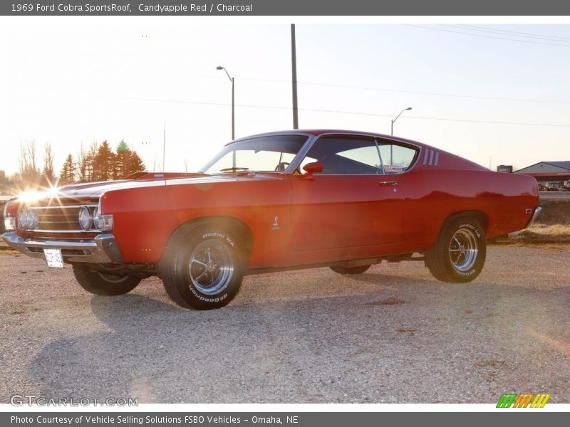 Candyapple Red / Charcoal 1969 Ford Cobra SportsRoof