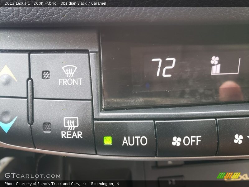 Obsidian Black / Caramel 2013 Lexus CT 200h Hybrid