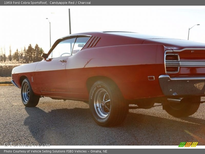 Candyapple Red / Charcoal 1969 Ford Cobra SportsRoof