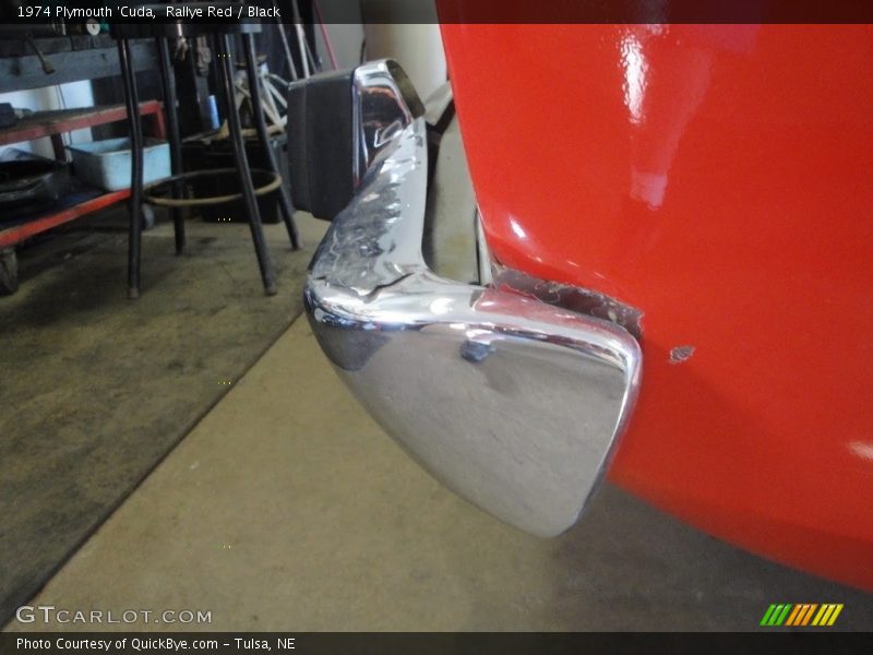 Rallye Red / Black 1974 Plymouth 'Cuda