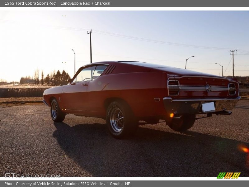 Candyapple Red / Charcoal 1969 Ford Cobra SportsRoof