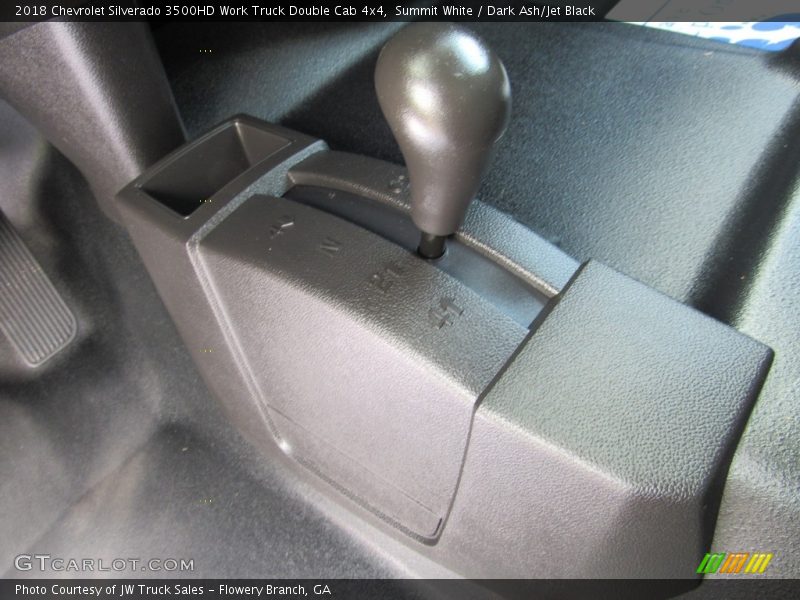 Summit White / Dark Ash/Jet Black 2018 Chevrolet Silverado 3500HD Work Truck Double Cab 4x4