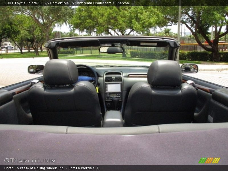 Silverstream Opalescent / Charcoal 2001 Toyota Solara SLE V6 Convertible