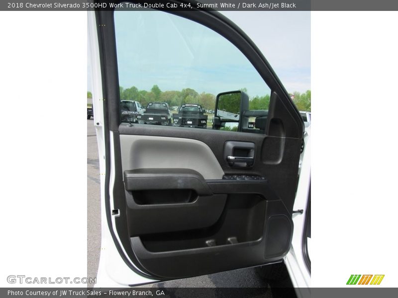 Summit White / Dark Ash/Jet Black 2018 Chevrolet Silverado 3500HD Work Truck Double Cab 4x4