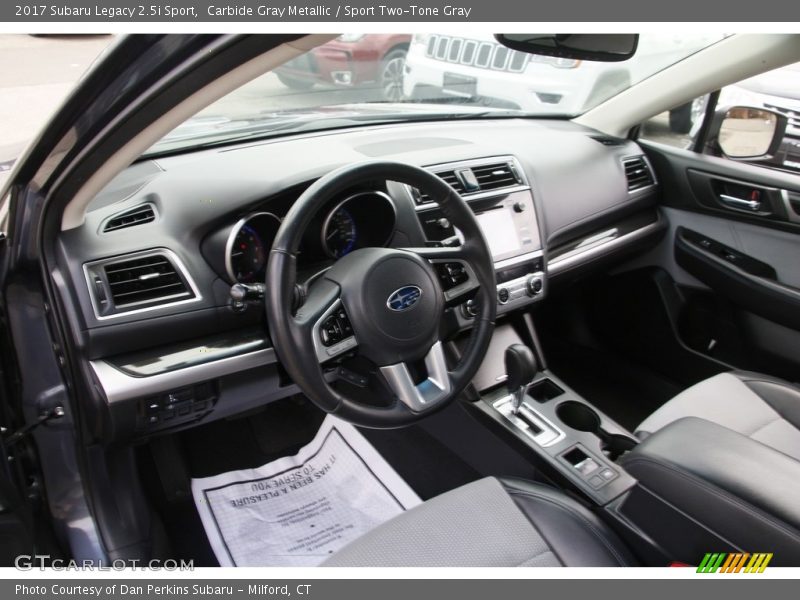 Carbide Gray Metallic / Sport Two-Tone Gray 2017 Subaru Legacy 2.5i Sport