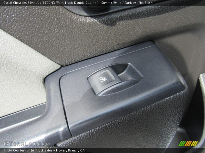 Summit White / Dark Ash/Jet Black 2018 Chevrolet Silverado 3500HD Work Truck Double Cab 4x4