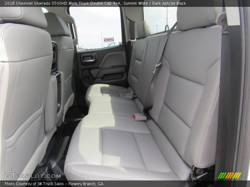 Summit White / Dark Ash/Jet Black 2018 Chevrolet Silverado 3500HD Work Truck Double Cab 4x4