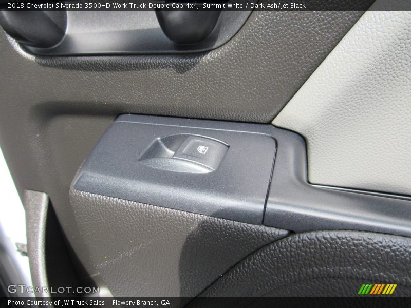 Summit White / Dark Ash/Jet Black 2018 Chevrolet Silverado 3500HD Work Truck Double Cab 4x4