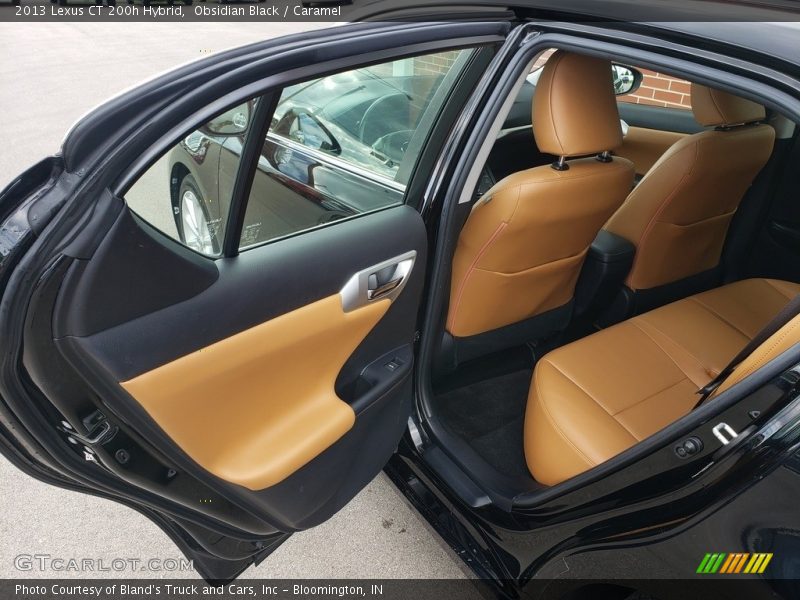 Obsidian Black / Caramel 2013 Lexus CT 200h Hybrid