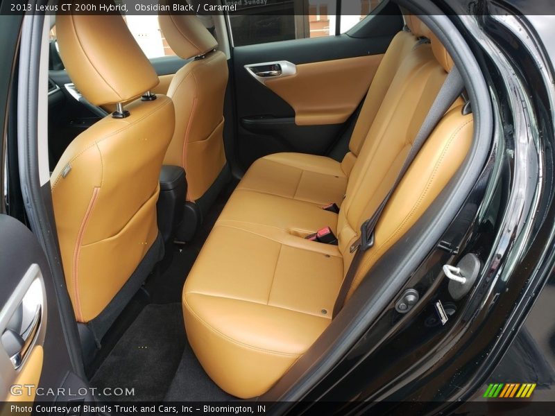 Obsidian Black / Caramel 2013 Lexus CT 200h Hybrid