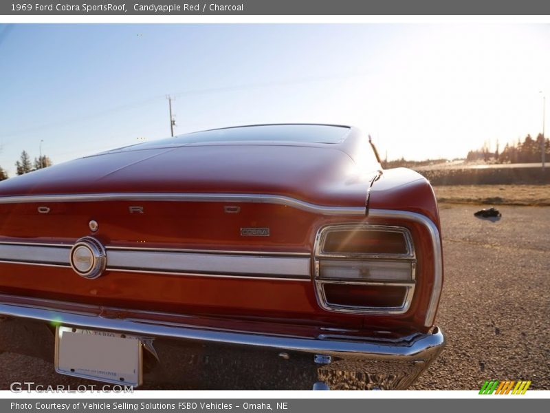 Candyapple Red / Charcoal 1969 Ford Cobra SportsRoof