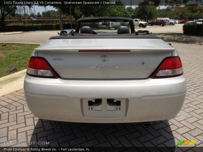 Silverstream Opalescent / Charcoal 2001 Toyota Solara SLE V6 Convertible
