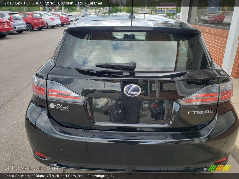 Obsidian Black / Caramel 2013 Lexus CT 200h Hybrid