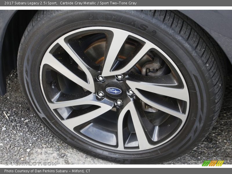 Carbide Gray Metallic / Sport Two-Tone Gray 2017 Subaru Legacy 2.5i Sport