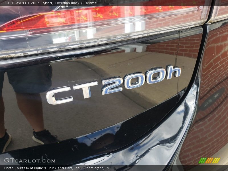 Obsidian Black / Caramel 2013 Lexus CT 200h Hybrid