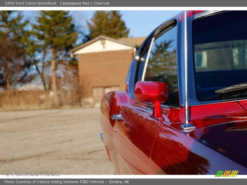 Candyapple Red / Charcoal 1969 Ford Cobra SportsRoof