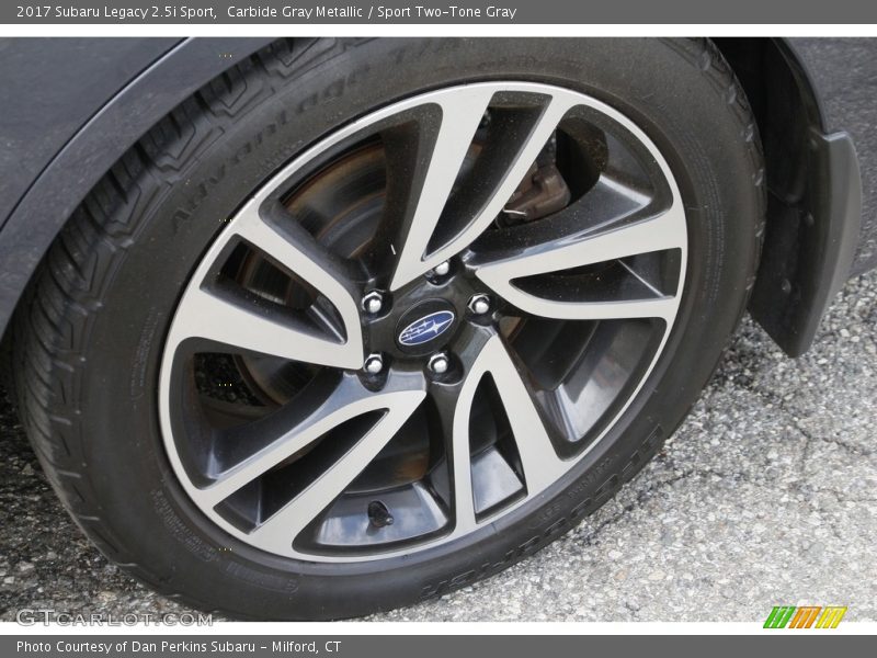 Carbide Gray Metallic / Sport Two-Tone Gray 2017 Subaru Legacy 2.5i Sport