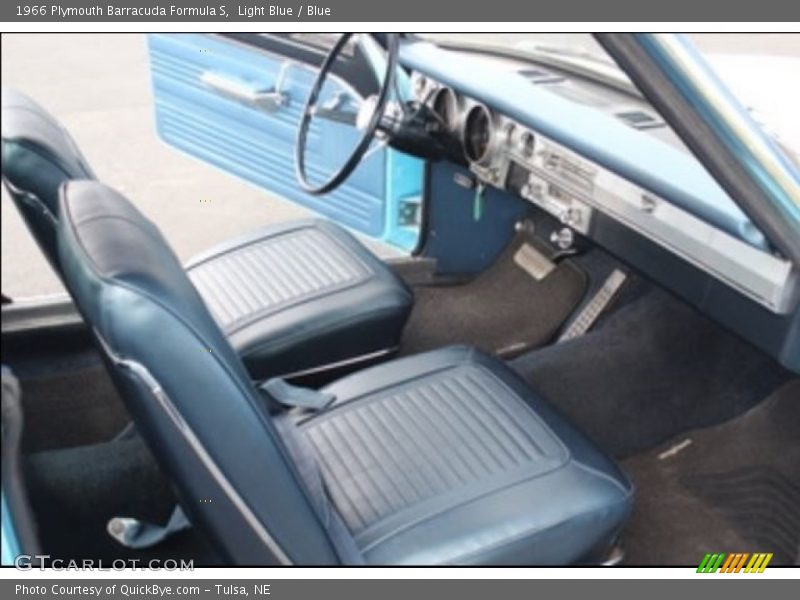 Light Blue / Blue 1966 Plymouth Barracuda Formula S